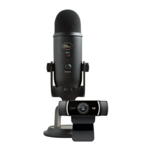 Blue Yeti + Logitech C922 Webcam Bundle