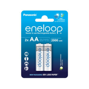 Panasonic Eneloop AA Rechargeable (2 pc, 2000 mAh)